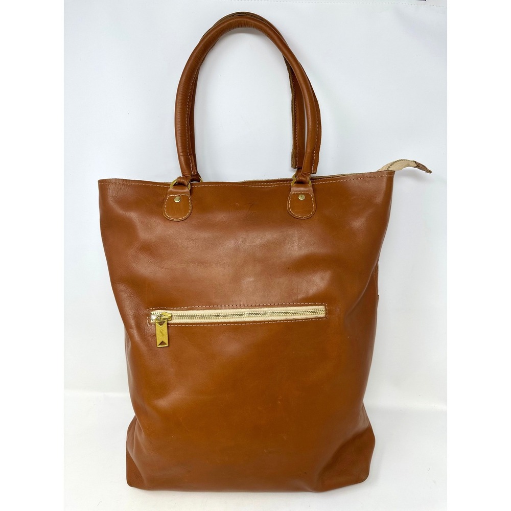 Sseko‎ Convertible Leather Backpack Tote Bag Brown